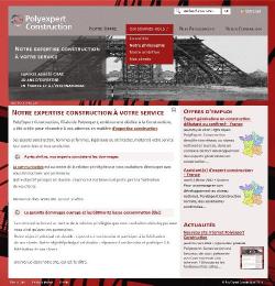 Nouveau site internet Polyexpert Construction